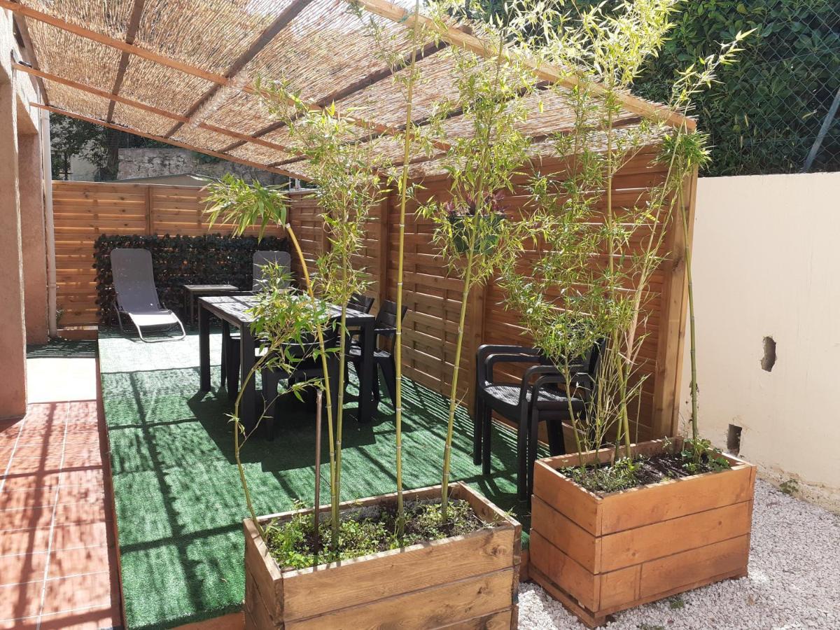 Location Vacances T4 Bas De Villa Tolone Esterno foto